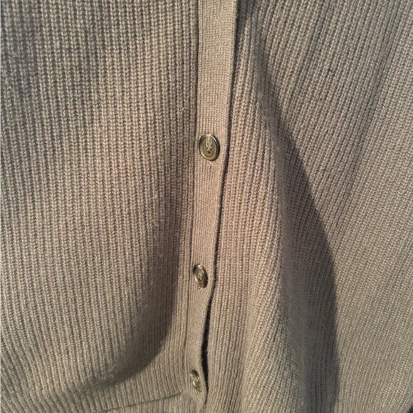 Jenni Kayne Cashmere Cocoon Cardigan in Olive - Picture 2 of 8